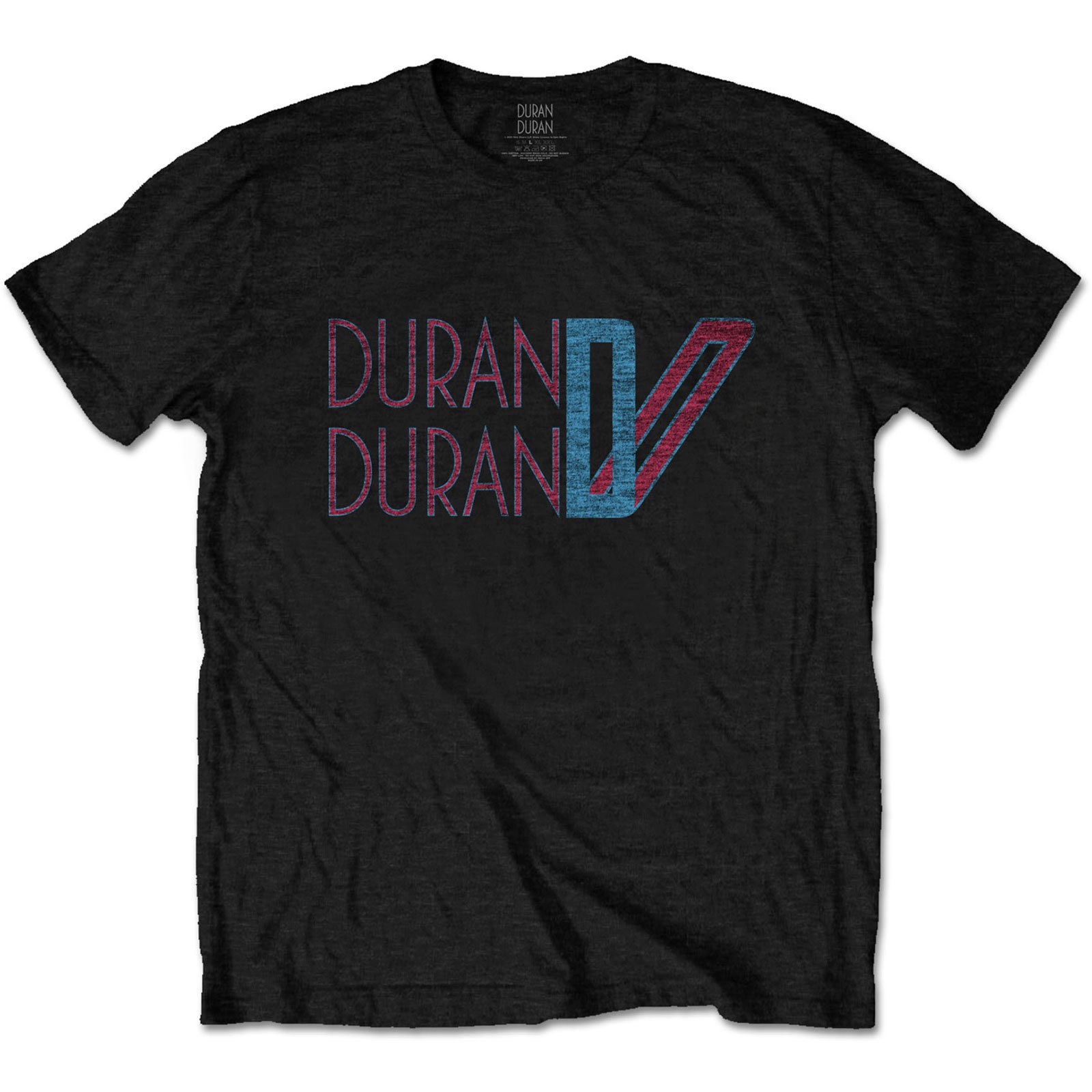 Discover Duran Duran Double D Logo Band Musik Lieben Tee T-Shirt