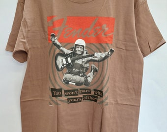 Fender Electric Guitar Skydive OFFICIAL Tee T-Shirt Mens Unisex
