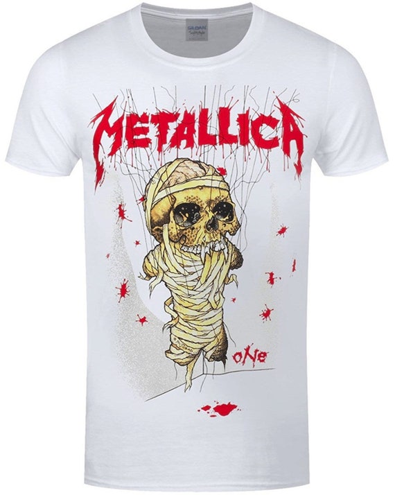 Metallica t shirt mens top