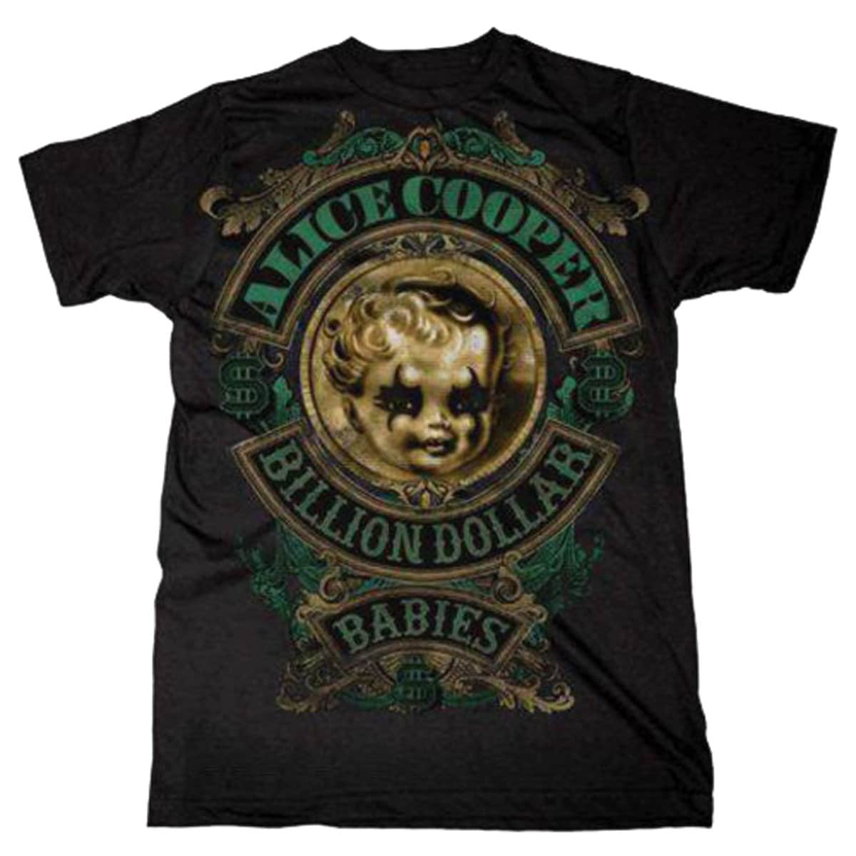 Discover Alice Cooper Billion Dollar Babies Rock Official Tee T-Shirt Mens Unisex