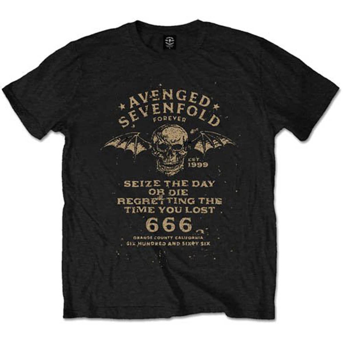 Discover Avenged Sevenfold Seize the Day Rock Metal Official Tee T-Shirt Mens Unisex