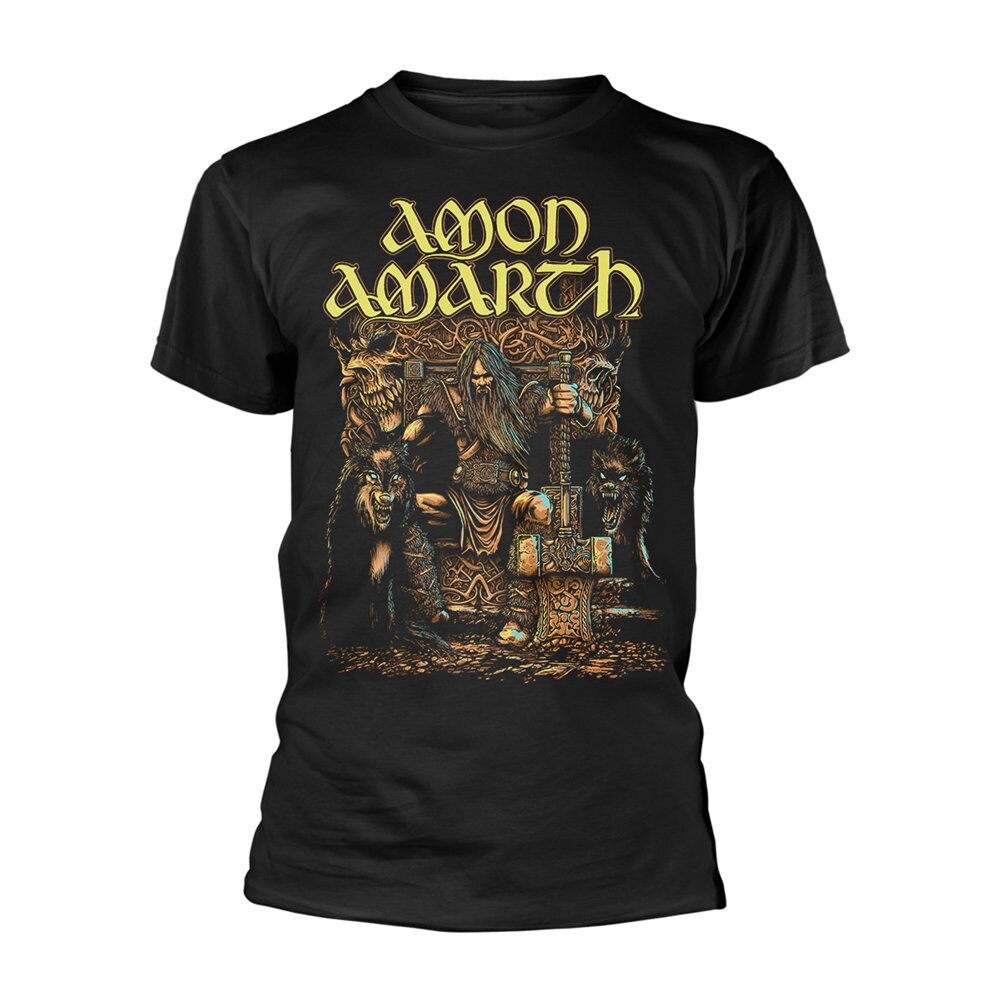 Image of Amon Amarth Thor Official Tee T-Shirt Mens Unisex
