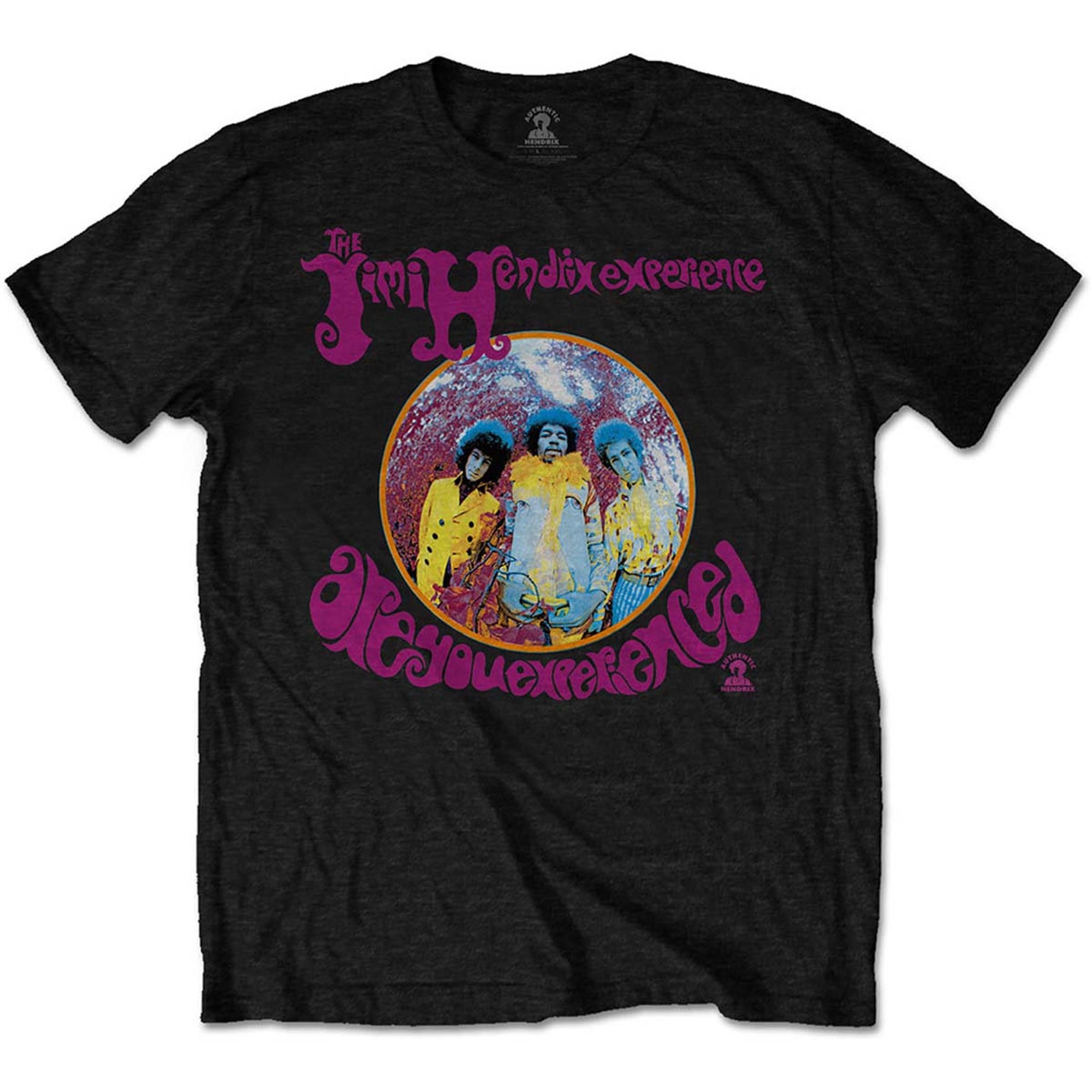Black Jimi Hendrix Are You Experienced Tee T-Shirt