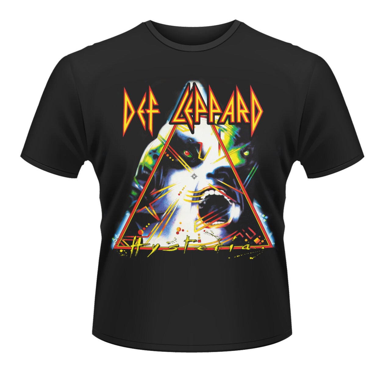 Image of Def Leppard Hysteria Rock Heavy Metal Official Tee T-Shirt Mens Unisex