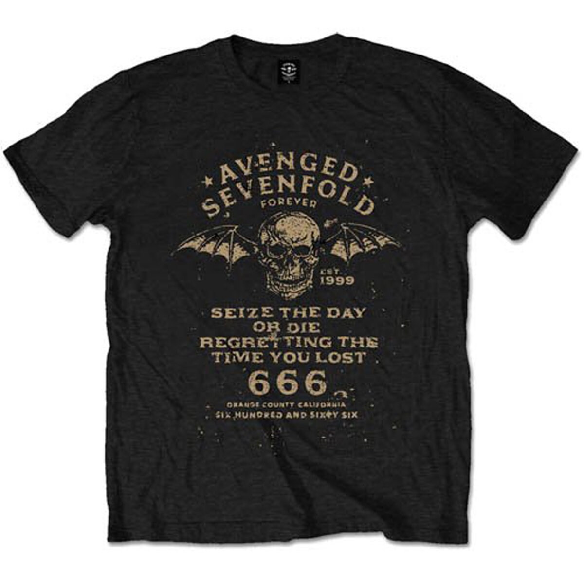 Image of Avenged Sevenfold Seize The Day Rock Metal Official Tee T-Shirt Mens Unisex