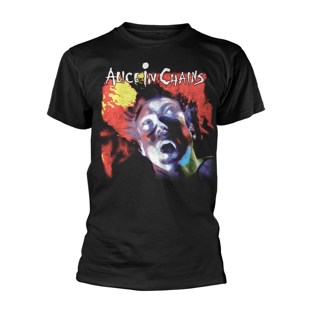 Image of Alice in Chains Facelift Layne Staley Grunge Official Tee T-Shirt Mens Unisex
