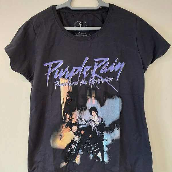 Ladies Prince Purple Rain Lovesexy OFFICIAL Tee T-Shirt Womens Girls