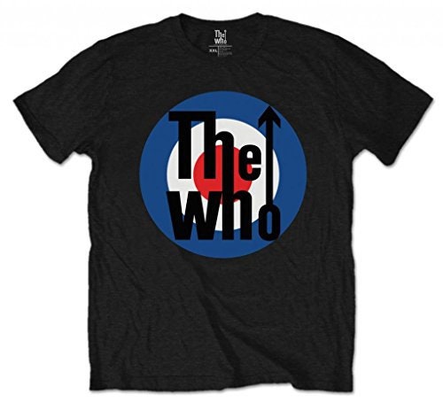 Discover The Who Official Target Logo Rock Tee T-Shirt