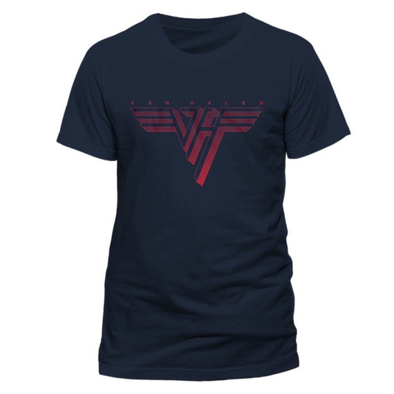 Van Halen Logo Eddie David Lee Roth Rock Official Tee T-shirt | Etsy UK