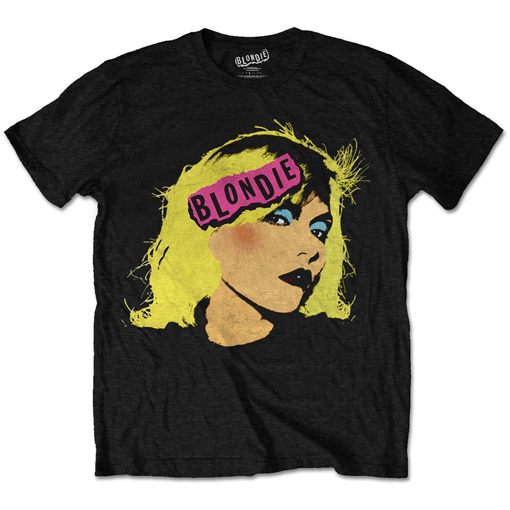 Image of Blondie Punk Debbie Harry Official Tee T-Shirt Mens Unisex