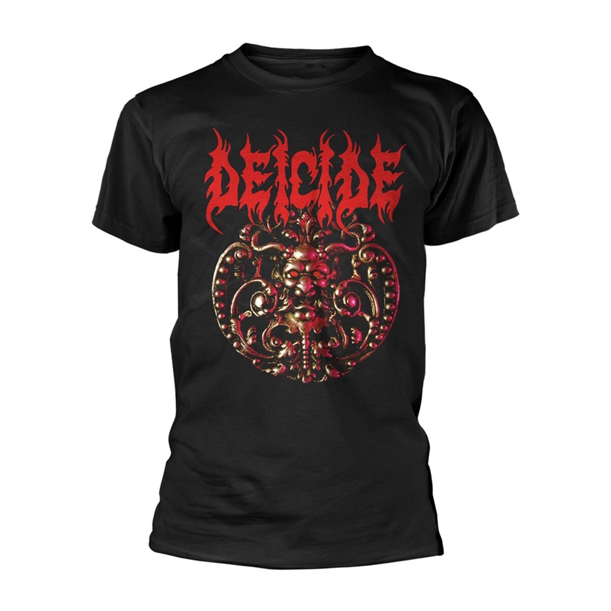 Image of Deicide Brass Face Official Tee T-Shirt Mens Unisex