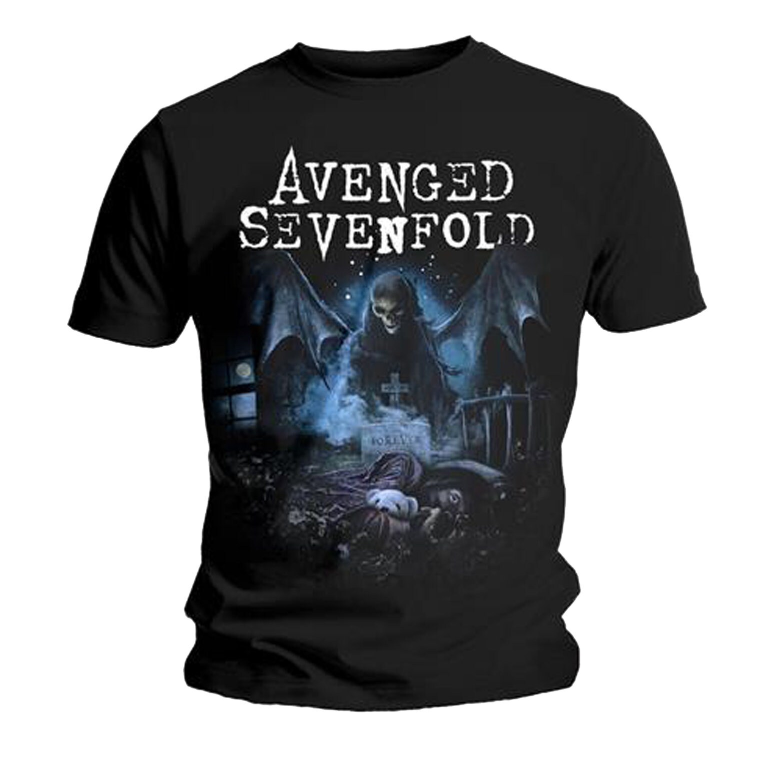 Discover Avenged Sevenfold Winged Death A7X Rock Official Tee T-Shirt Mens Unisex