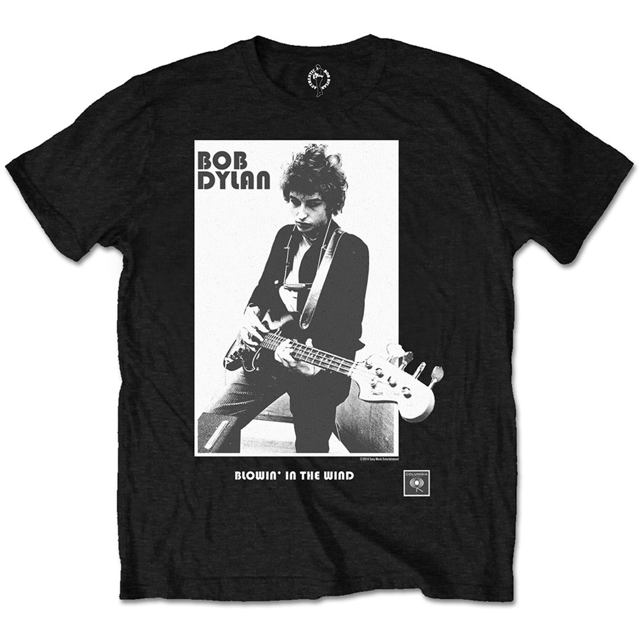 Image of Bob Dylan Blowin in The Wind Rock Official Tee T-Shirt Mens Unisex