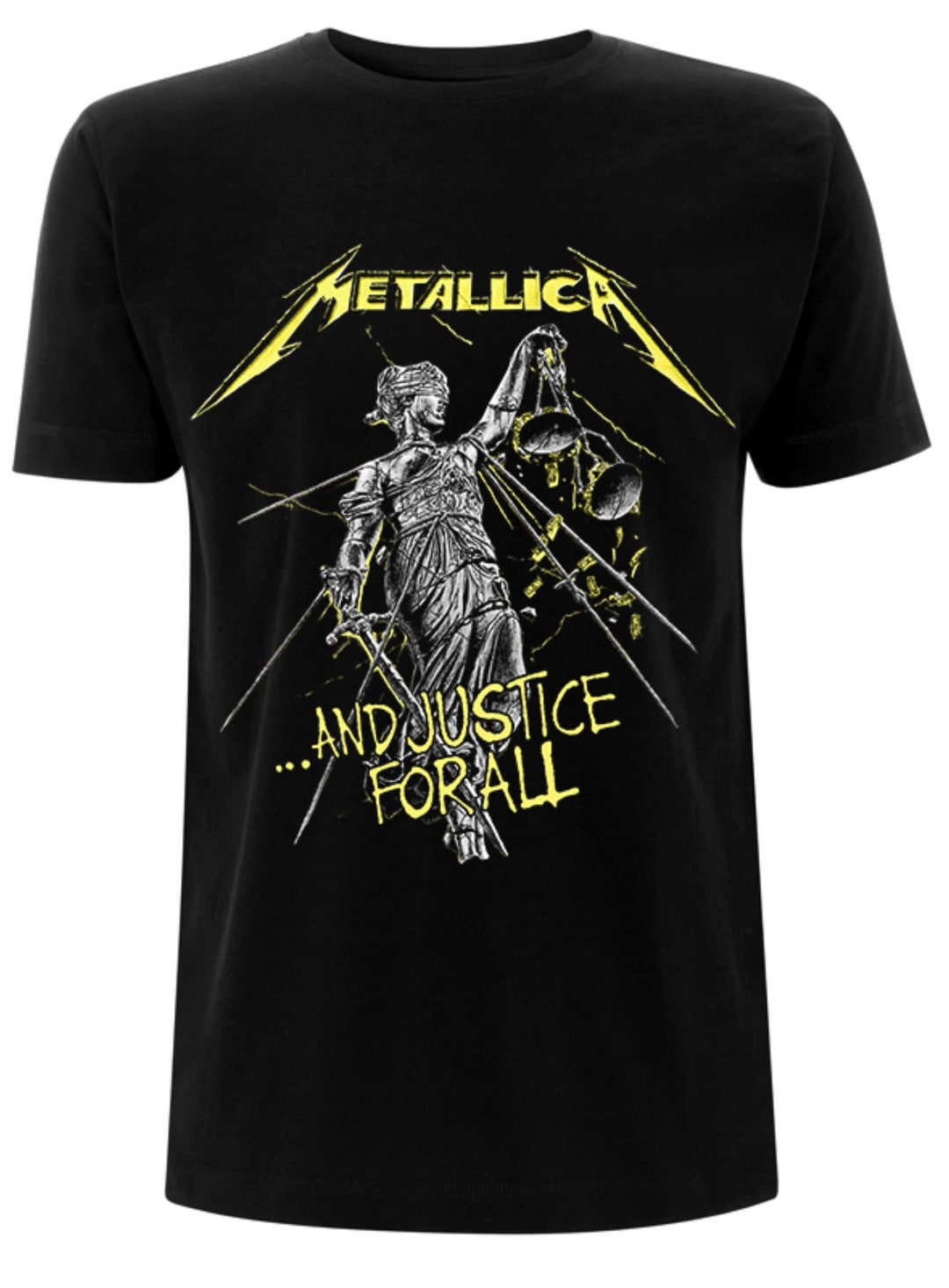 Metallica t shirt clearance and justice for all