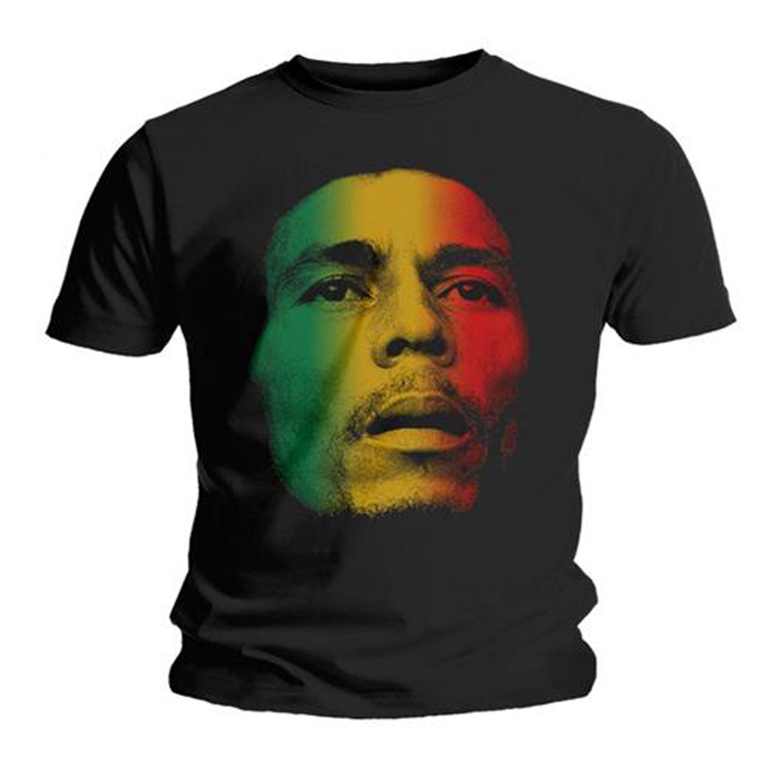 Discover Bob Marley and the Wailers Face Reggae Rock Official Tee T-Shirt Mens Unisex