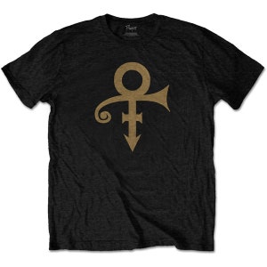 Prince Symbol Sign AFKAP Purple Rain OFFICIAL Tee T-Shirt Mens Unisex