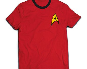 Red Shirt Star Trek - Etsy