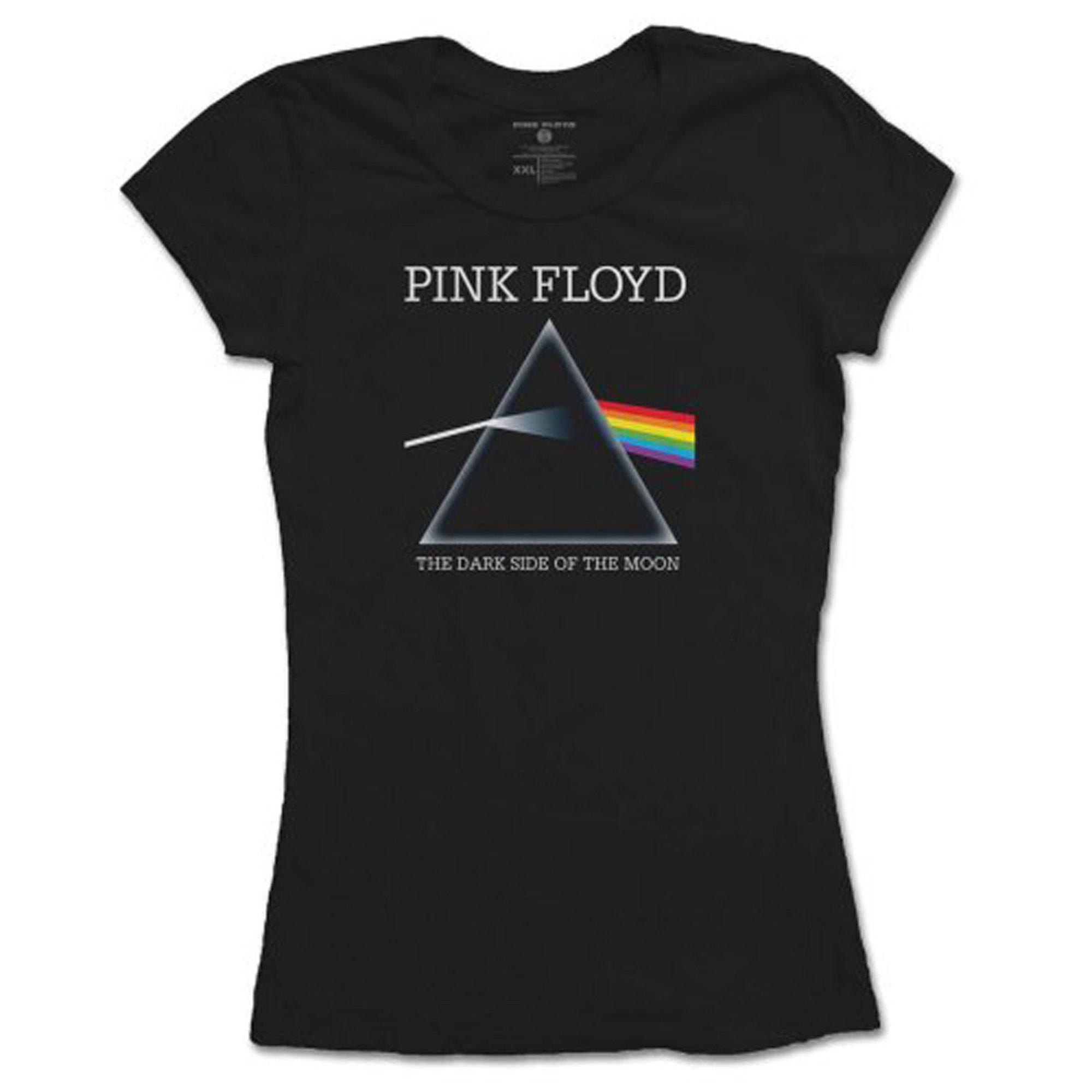 Ladies Pink Floyd Dark Side of the Moon Rock Tee T-Shirt