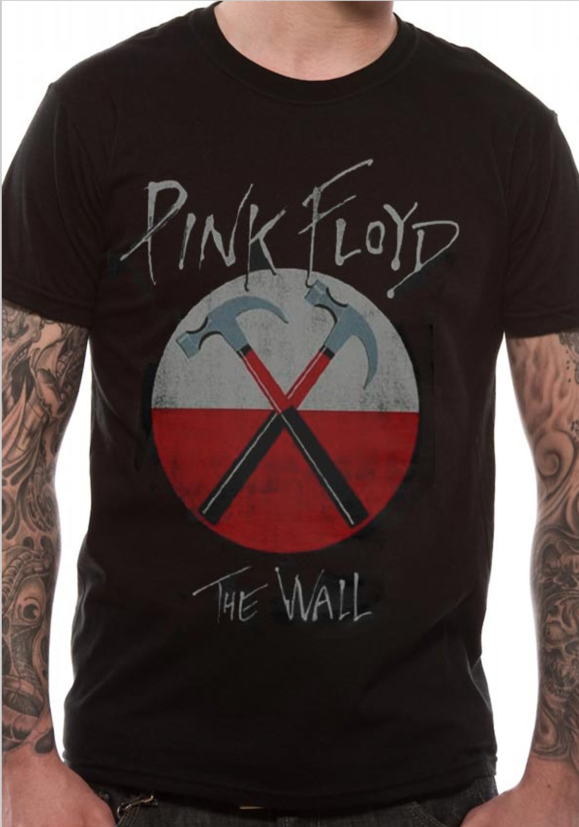 Pink Floyd Hammers The Wall Roger Waters Rock Tee T-Shirt