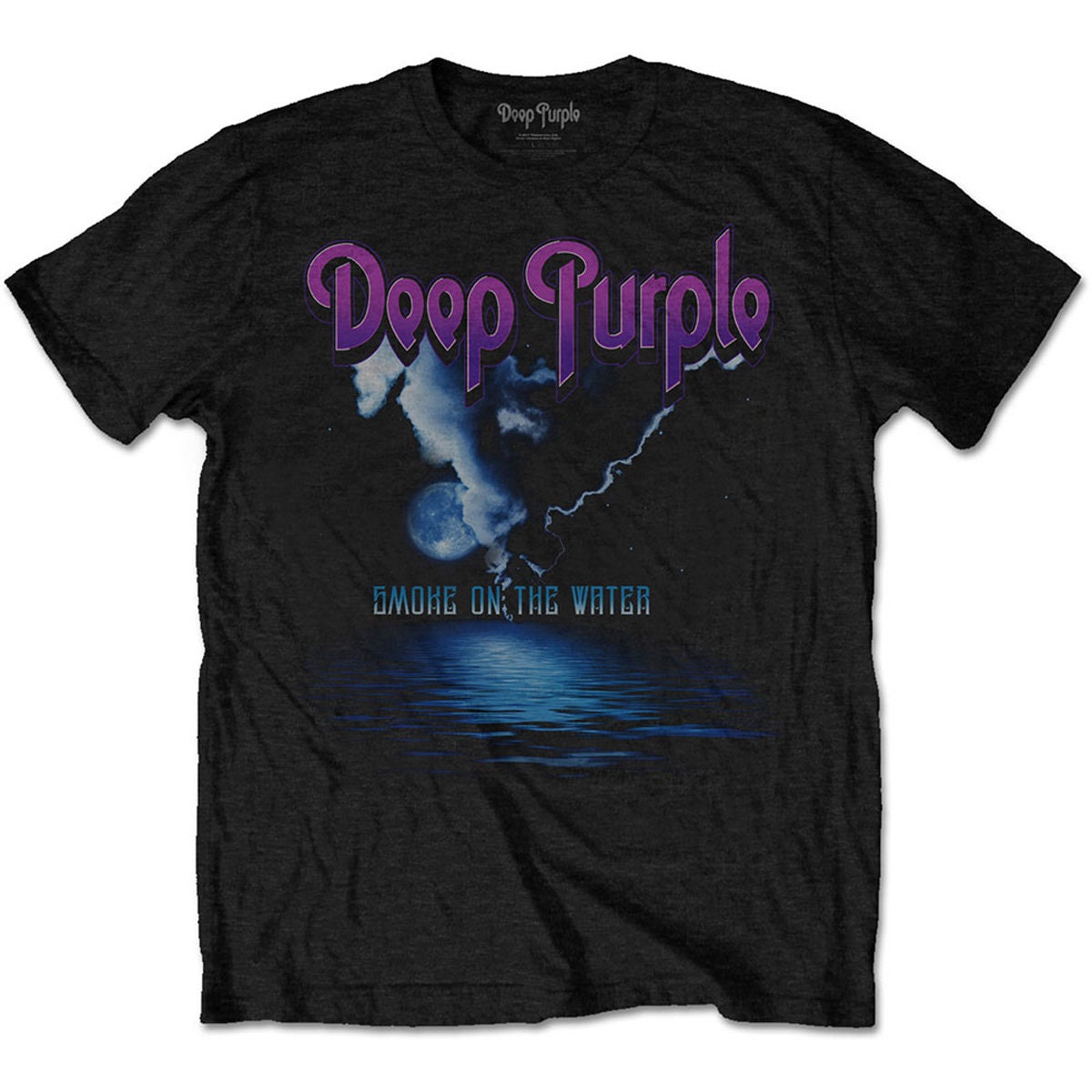 Image of Deep Purple Smoke On The Water Machine Head Official Tee T-Shirt Mens Unisex