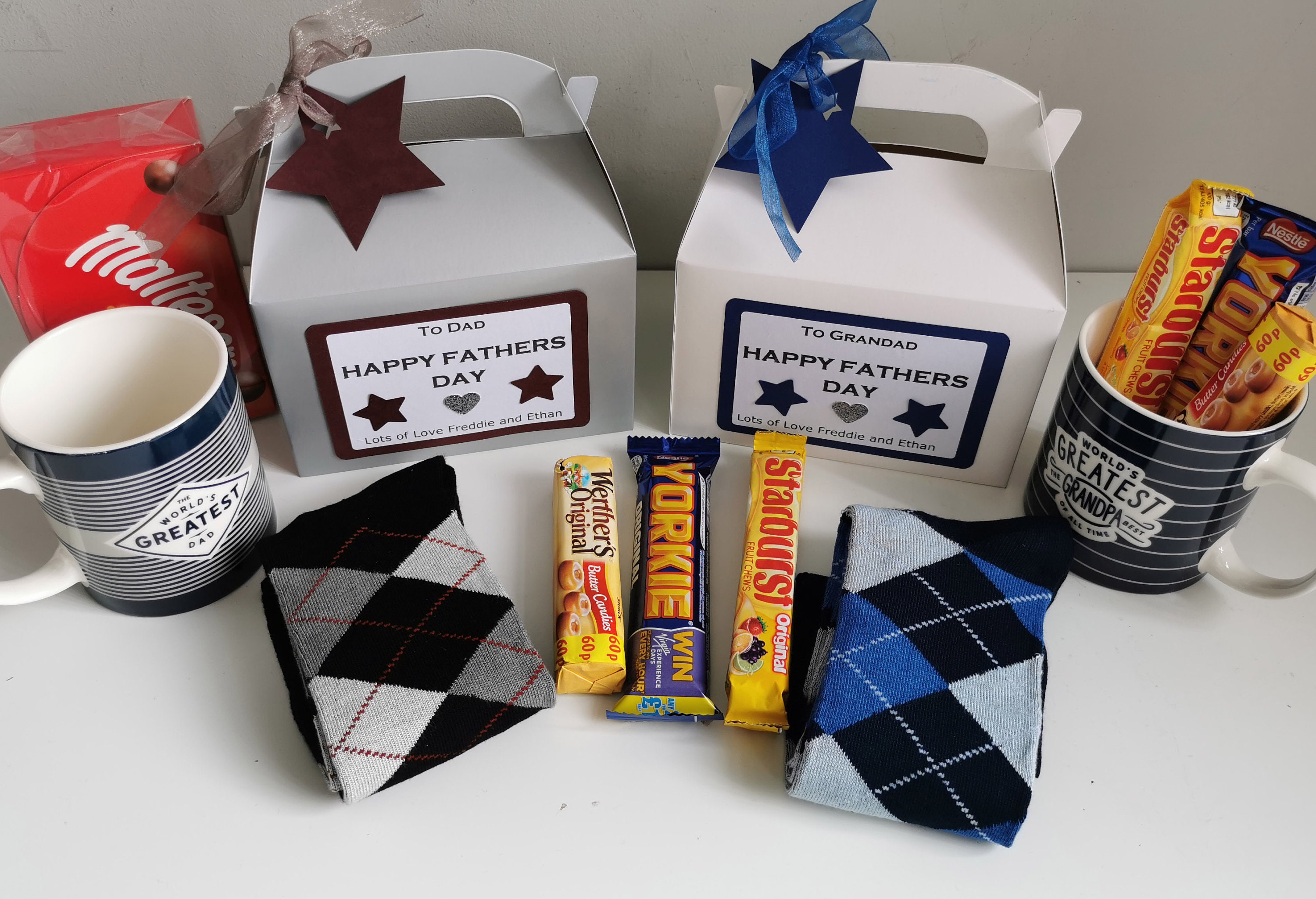 Dad / Fathers Day Gift Box Filled and Personalised - Etsy UK