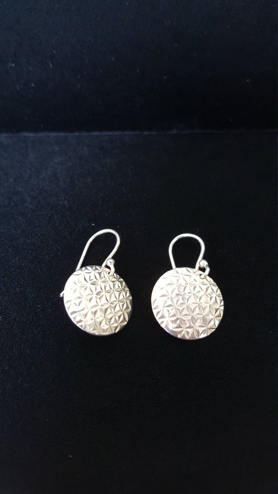 Sterling Silver Dangle Hook Earrings - image 5