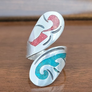 Sterling Silver Navajo Wrap Ring - Navajo Ring - Sterling Silver Navajo Ring - Sterling Silver