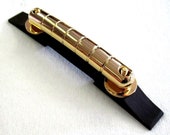 Gretsch Rocking Bar Gold Guitar Bridge Ebony Base G6122 0081075000 Brand New