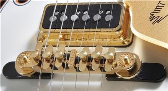 Gretsch® Synchro-Sonic Nickel Guitar Bridge~Black Base~0062758000~USA~Brand New