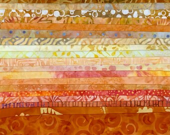 Multi FQ-BOTANICA 35 Piece Fat Quarter Bundle Quilting Treasures Botanica