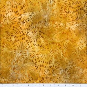 POPPIN Batik - ab-4944-133 Gold By the Yard