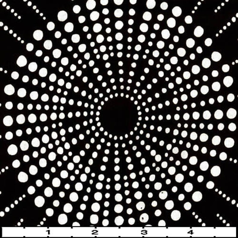 9 Fat Quarter Batik Sampler Black and White Dots Special Edition with Free Shipping