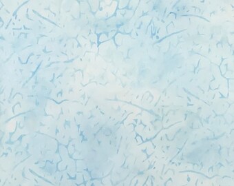 DRIED LEAF TEXTURE Batik - lsbc-2896 Sky By the Yard