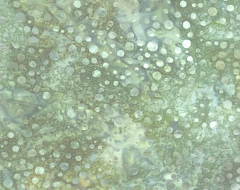 MIXED DOTS Batik - lsbc-4126 Sage By the Yard