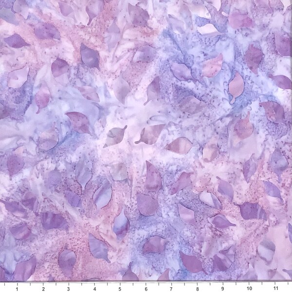TREE LEAF Batik Lsbc-2002 Lilac by the Yard - Etsy