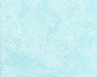 TWEED WEAVE Batik - lsbc-1798 Aqua By the Yard