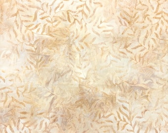 CURVACEOUS VINE Batik - lsbc-2205 Straw 1 Yard Cut