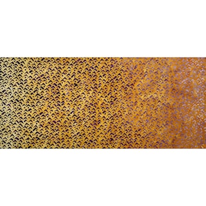 May include: A yellow and purple abstract pattern with a gradient effect. The pattern is made up of small, repeating shapes.