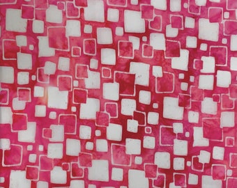 SQUARE ASSET Batik - lsbc-2052 Rose By the Yard