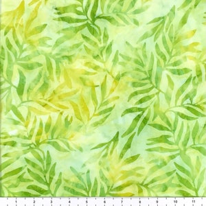 LYRICAL LEAVES Batik - lsbc-1767 Sprout By the Yard