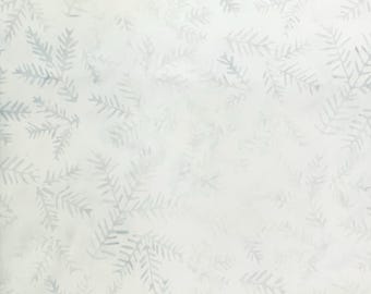 BALSAM FIR Batik - lsbc-2380 Snow By the Yard
