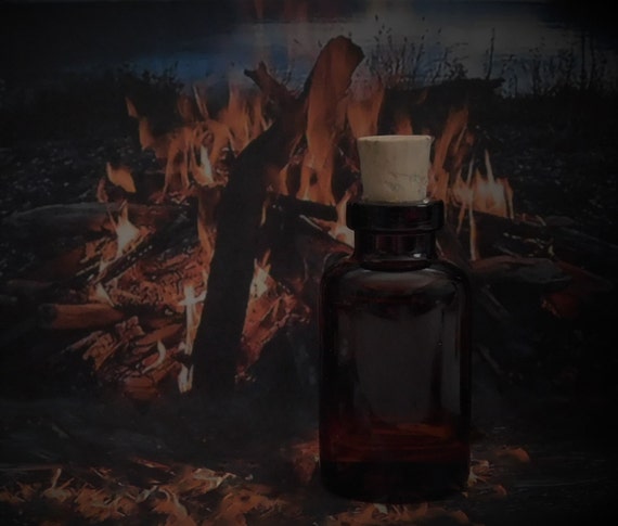 WITCHES BONFIRE Crafted Ritual Oil Beach Bonfire Fragrance Oil | Etsy