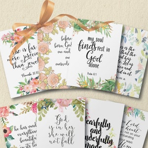 Druckbare Tags, Schrift Kunstdruck, Bibel Vers Tags 2,5 &quot;x 3,5&quot;, druckbare Download Verse, digitale Blätter, Collage Blätter, Download BD-6000
