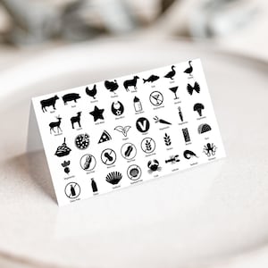 40 icônes de choix de repas PNG et JPG, fond Transparent, icônes numériques de choix de repas, clipart de boeuf, PNG végétarien, poulet Png, noix, 8000