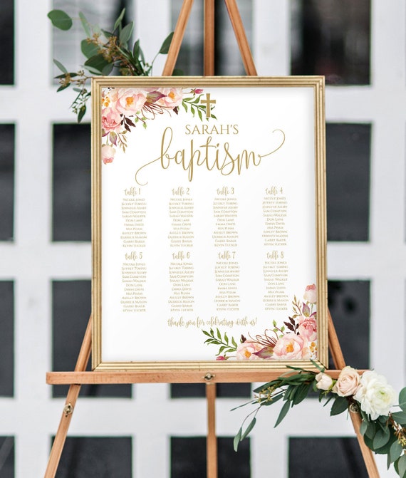 Diy Seating Chart