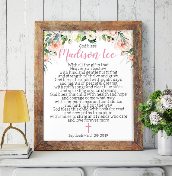 Catholic baptism gifts for baby girl 2025