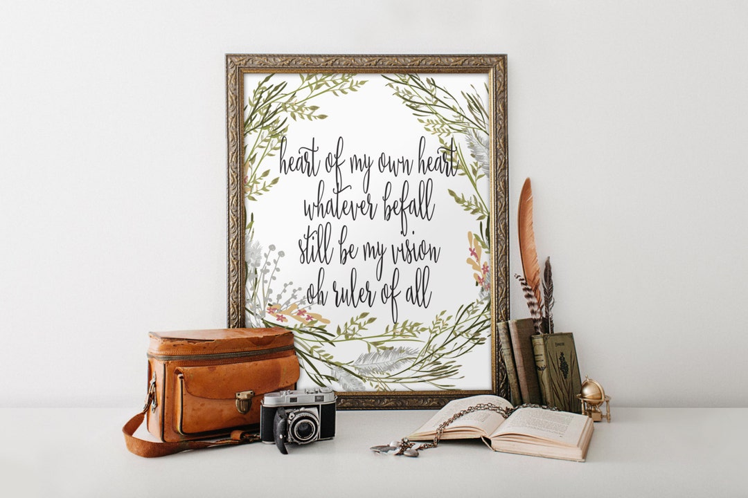 Bible Verse Printable Nursery Print Wall Art Decor Wedding Art Etsy