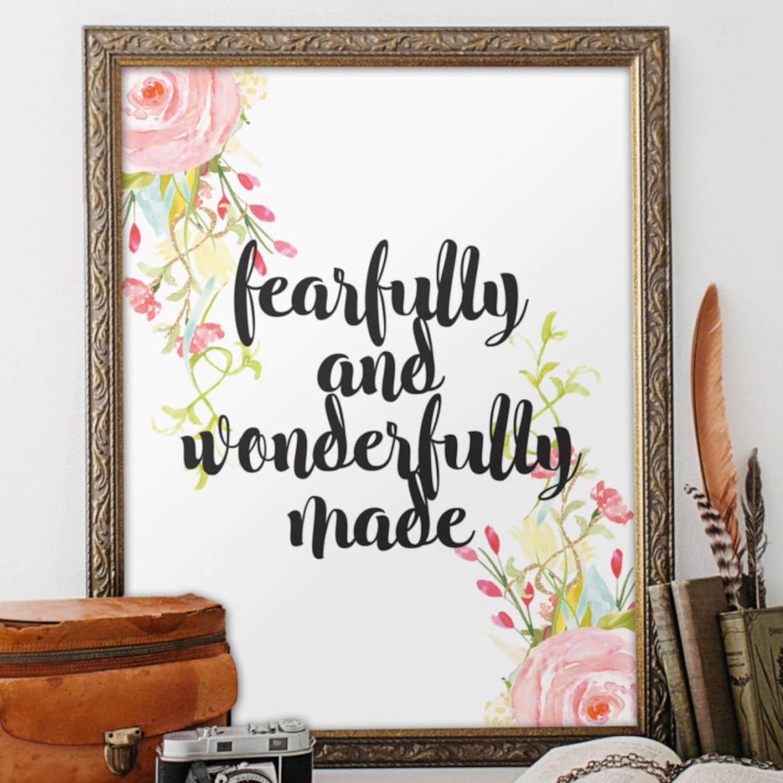 Printable Verses Nursery Bible Verse Art Printable Print Etsy