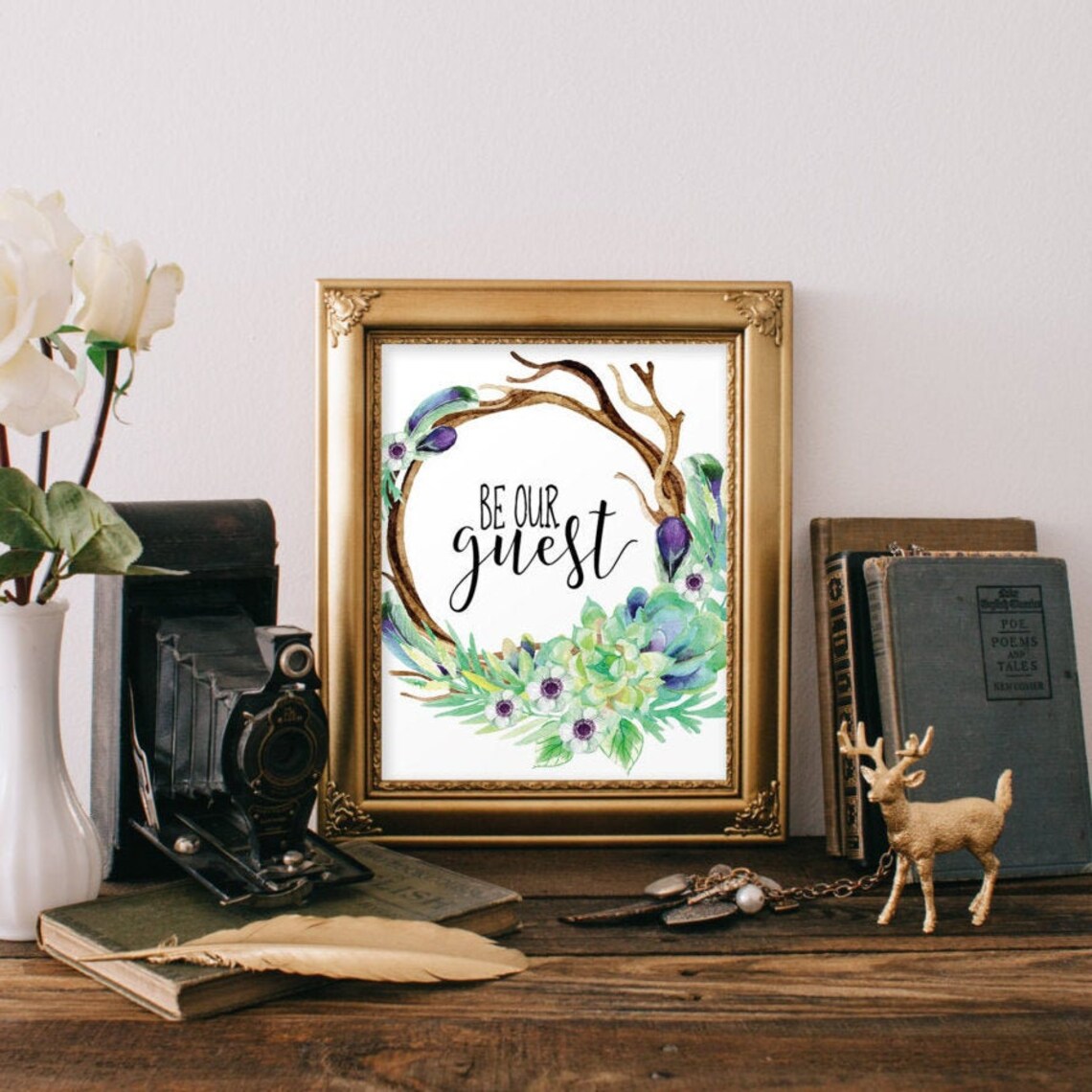 Printable Art Be Our Guest Printable for Guest Bedroom Home - Etsy