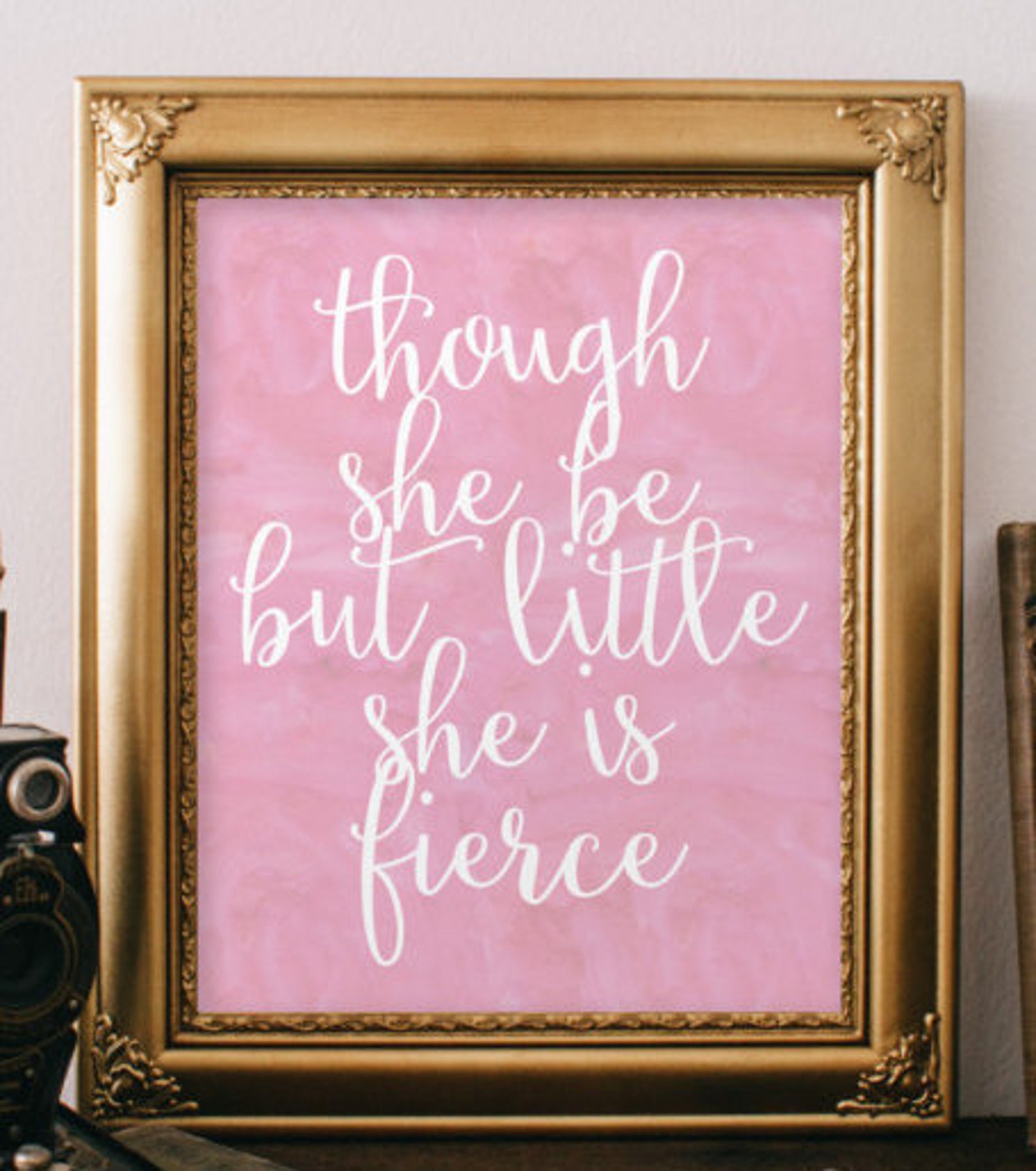 Pink Nursery Art Girl Nursery Wall Art Nursery Decor Baby Etsy